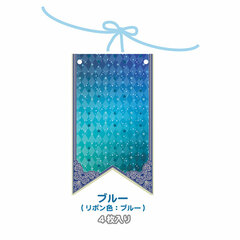Pocket Garland Card & Mini Bromide Size Blue