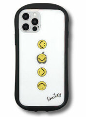 Smily Face iPhone 12 / 12 Pro Hybrid Clear Case Face