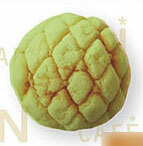 CDN33-2 cafe de N Bakery Melon-pan Bread Musk Melon