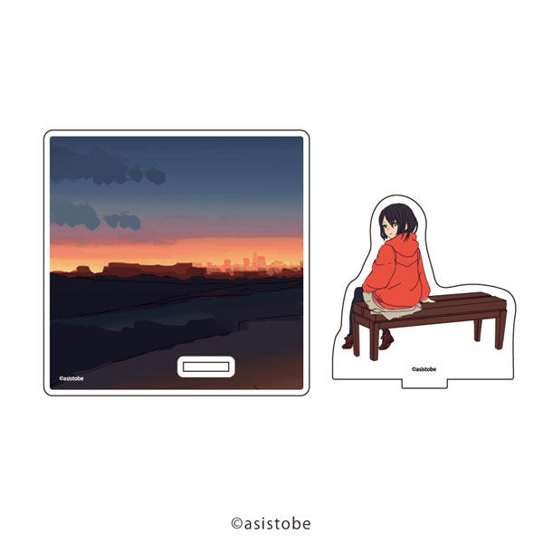 Acrylic Coaster Stand Mikansei Monologue 01/Day Moon