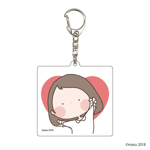 Acrylic Keychain Marui Girl & Boy 01/ Girl