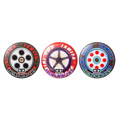 [Exclusive Sale] mini4wd Tin Badge Collection GUP vol.2 (Tire & Wheel Set of 3 Types)