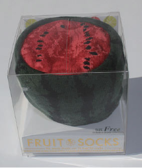 Fruit Socks Cut Fruits * Watermelon F/Green