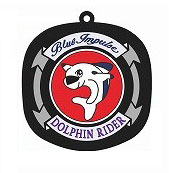 Soft Keychain Blue Impulse Dolphin