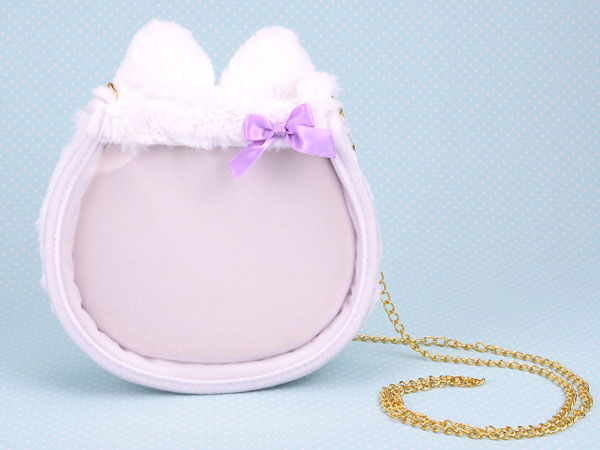 [Exclusive Sale] MokoMoko Pochette [White Cat]