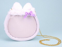 [Exclusive Sale] MokoMoko Pochette [White Cat]