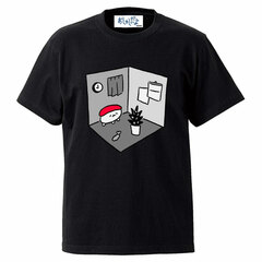 Oshushi dayo Room T-shirt Black (XL)