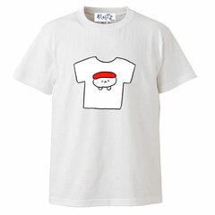 Oshushi dayo T-shirt of T-shirt White (XL)