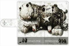 shichigoro-shingo Book-style Standard Case panda-pango