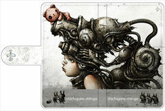 shichigoro-shingo Book-style Standard Case f-007-kumatan02