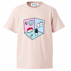 Oshushi dayo Room T-shirt Pink (M)