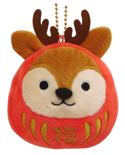 Deer Daruma Mascot