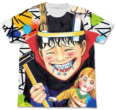 Junji Ito Soichi Full Graphic T-shirt / XL
