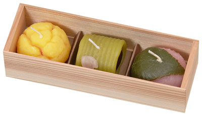 Spring Wagashi Sweets Candle