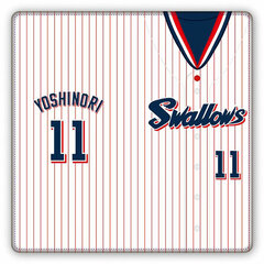 Tokyo Yakult Swallows Premium Ticket Case D Yoshinori Model