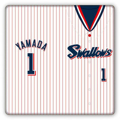 Tokyo Yakult Swallows Premium Ticket Case A Yamada Model
