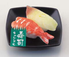 Sushi Candle B (Prawn, Hamachi Fish)