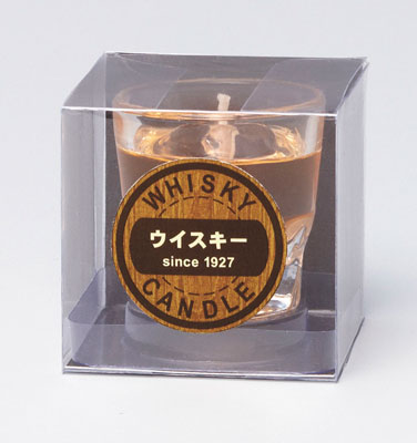 Whisky Rock Candle