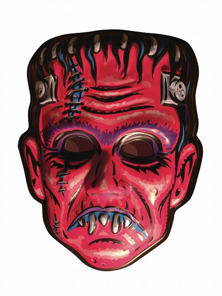 Ghoulsville - Frank-N-Freak Plastic Wall Mask
