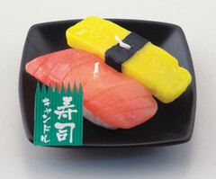 Sushi Candle A (Tuna, Egg)