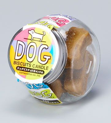 Dog Biscuit Candle