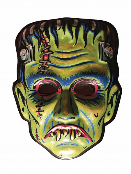 Ghoulsville - Son-of-Frankie Plastic Wall Mask