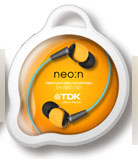 Inner Ear Stereo Headphone neo:n01 Yellow