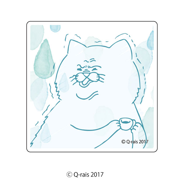 Chara Acrylic Badge Nekonaughey 02/Espresso/4K