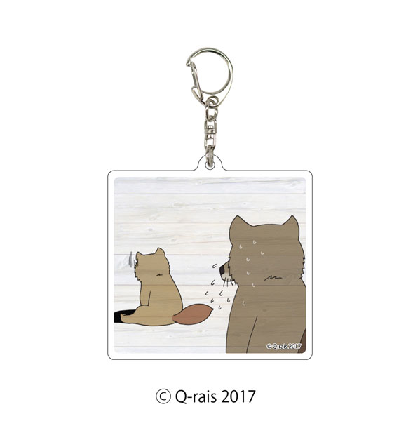 Acrylic Keychain Tibetan Sand Fox Sunaoka-san 01/Sweat/4K