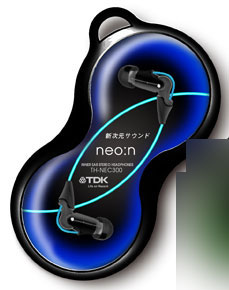 Inner Ear Stereo Headphone neo:n03 Black