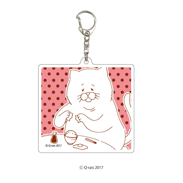 Acrylic Keychain Nekonaughey 03/Tamago kake Gohan/4K