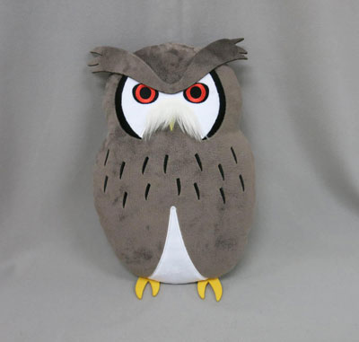 Earth Wind Japanese Scops Owl Cushion