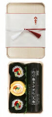 Norimaki Towel Oribako Gift Set (Small) 1 Big Rolls & 3 Chibi Rolls