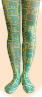 EHON LEGS Kakurenbo -Mitsuketa?- / GREEN - M-L