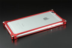 Solid Bumper for iPhone6 Red