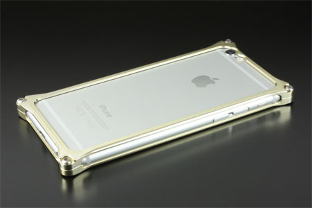 Solid Bumper for iPhone6 Champagne Gold