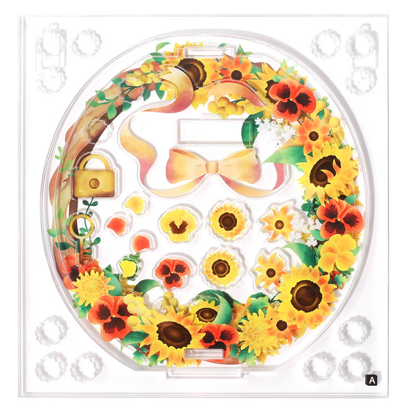 Non-Character Original Customania Flower Wreath Yellow