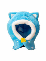 es Series nino FUKUBUKU COLLECTION Warm-Cozy Light Blue Cat Poncho