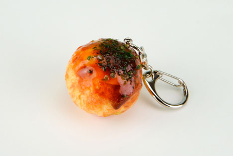 Food Sample Keychain - Takoyaki