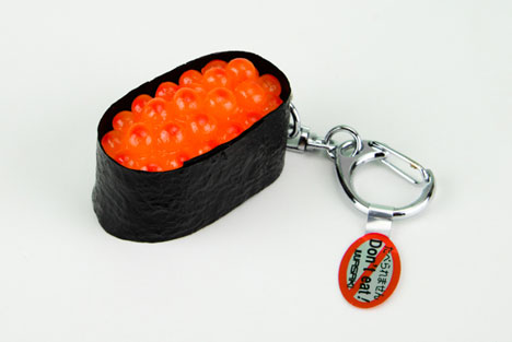Food Sample Keychain - Salmon Roe