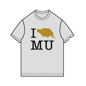 Mu - Mu-min T-shirt/ GRAY - L