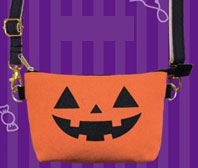 Halloween Mini Mini Tote Bag - Jack-o-lantern (HW-02B)