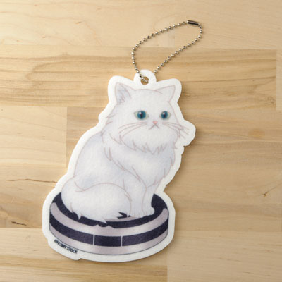 Pikuriru! - Nyanko Felt Keychain: Persian Cat