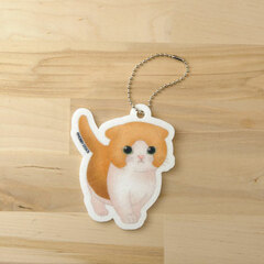 Pikuriru! - Nyanko Felt Keychain: Munchkin Kitten