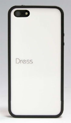 iPhone5/5s Dress Bumper Case (Black)