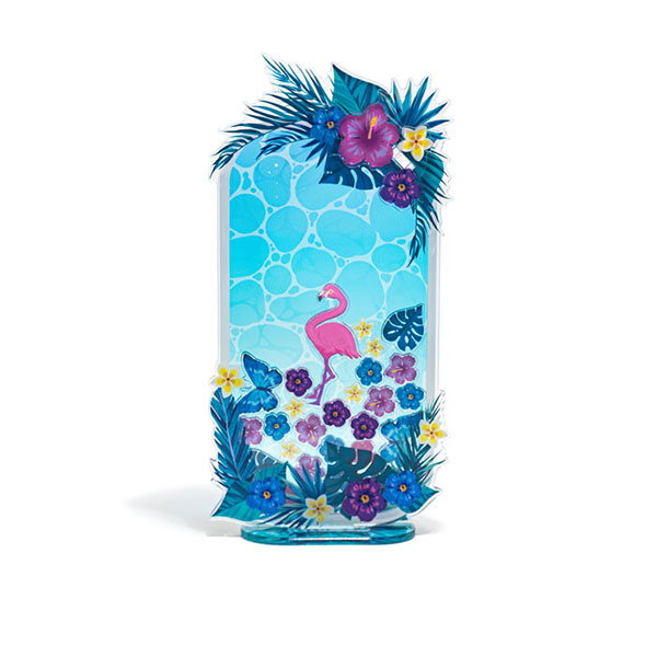 Favlab Acrylic Case Tropical -BLUE-
