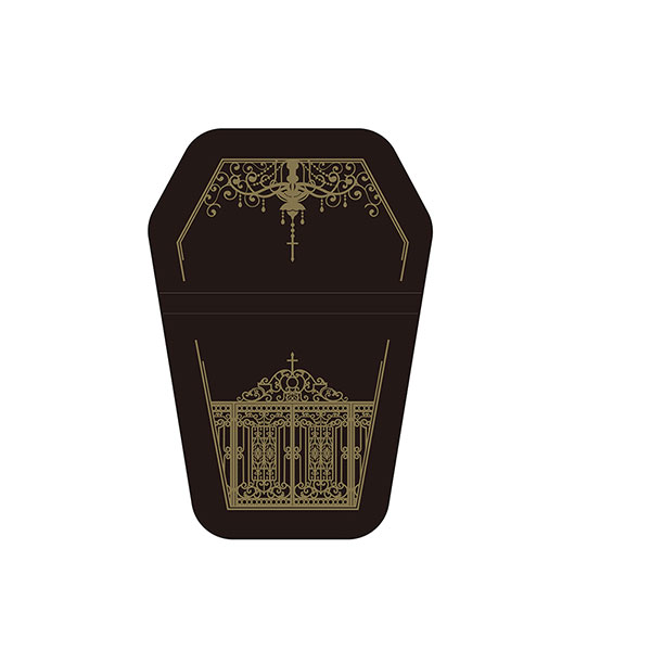 Casket-shaped Pouch Twilight Gold