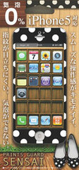 SENSAI Air Hole 0 for iPhone 5 (Tentative) Dot Black SI5K-05