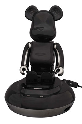 iPod/iPhone BE@RBRICK Speaker System Ver.2.0 Black Ver.