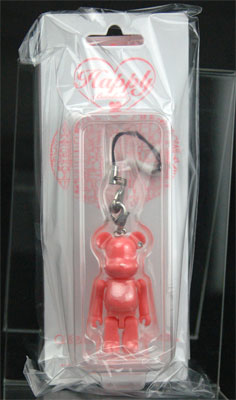 Happy BE@RBRICK INTERNATIONAL LOVE HEART - Pink